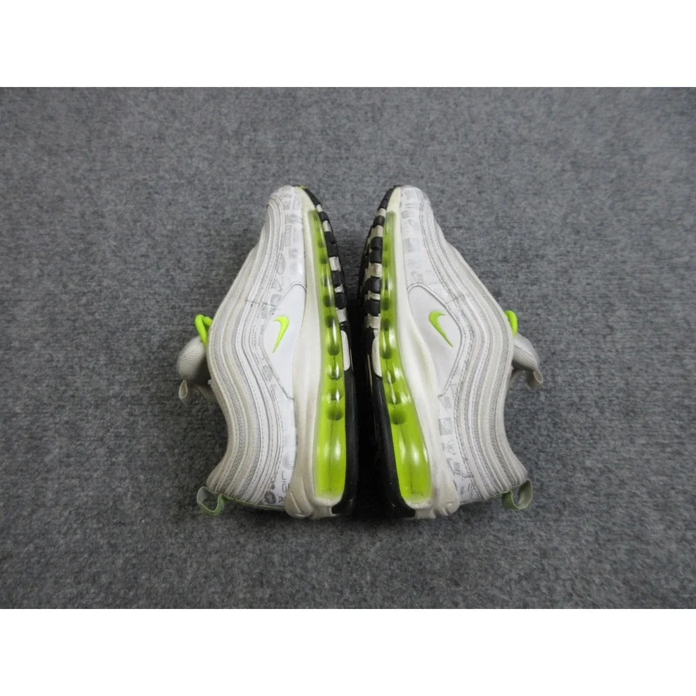 Nike Air Max 97 Reflective Logos Shoes Size 6.5Y‎ Womens 8 921522-108 Sneakers